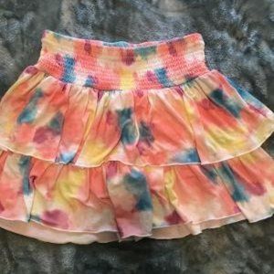 Tiedyed skort Size 14/16 and top size 14/16